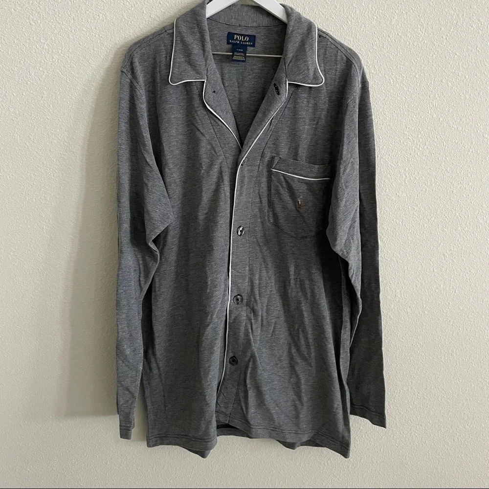 Polo Ralph Lauren Oxford Sleep Shirt Size L